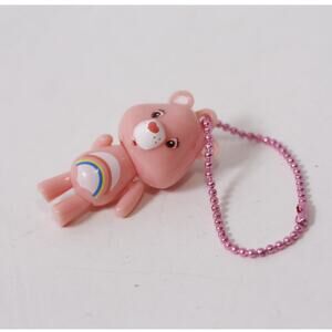 2000s Care Bears Cheer Bear Keychain Mini Charm ~ 260806-WH 528